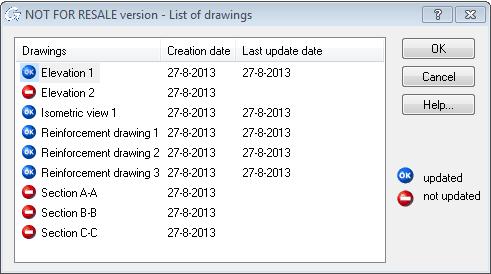 Drawings Draw 1: External drawing technology Optimizations / Performance improvements for the external drawing handling: Project settings load and data update optimized New drawing creation and