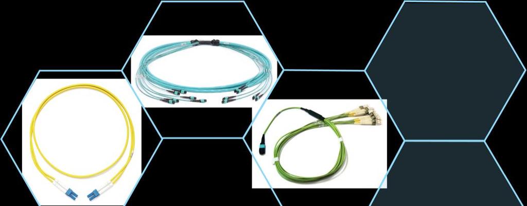 HIGH-SPEED MIGRATION COMPONENTS Cabling and connectors Fiber cables OM5 WideBand multimode: Pioneered by CommScope, it enables shortwave division