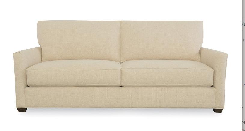 CR Lane- Cushions Murphy Sofa by CR Lane Standard seat cushions are constructed with high resiliency soy based foam that is wrapped in fiber and encased in a soft fabric ticking.