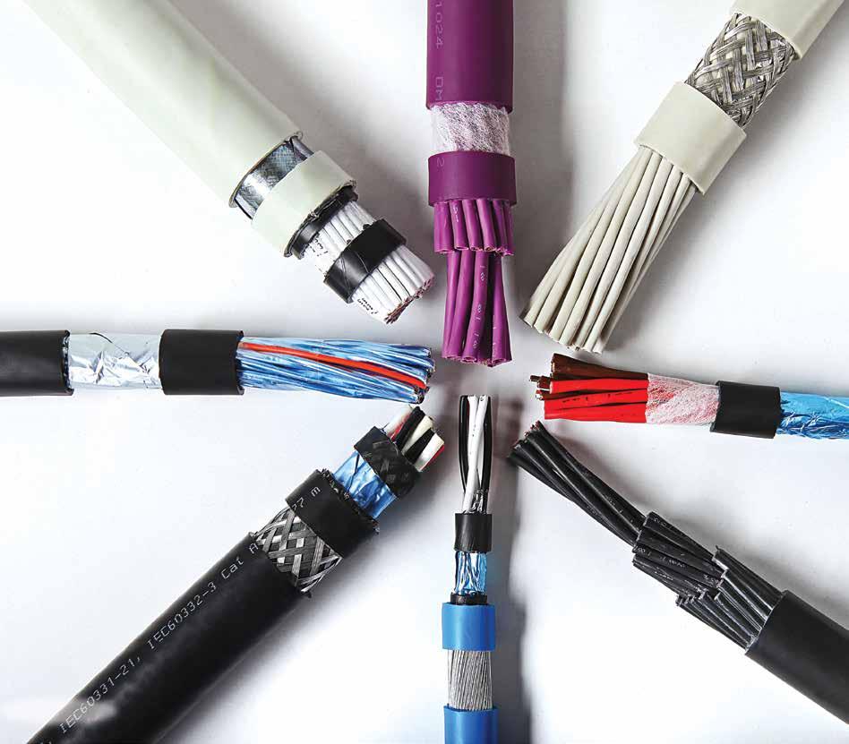Specialty Cables We are also capable of designing and manufacturing tailor made cables customized according to your