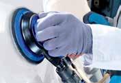 OEM-Solutions Finishing Polishing Removing dust inclusions with a mini angle grinder