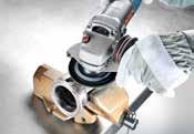 consistent cutting performance Blending with a mini angle grinder Titanium, Inox: Page 35