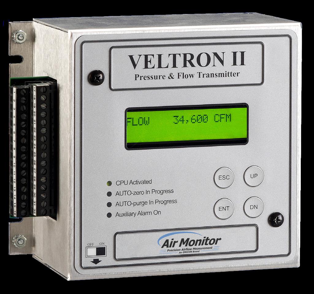 Ultra-Low Differential Pressure & Flow Smart Transmitter Construction Features Hinged removable top cover External, unitary plug-in terminal strips for field wiring connections Graphical backlit LCD