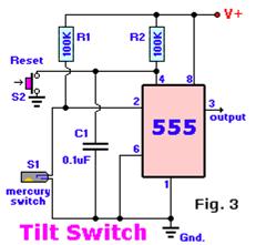 Applications 3 Actually really a alarm circuit, it shows how to use a