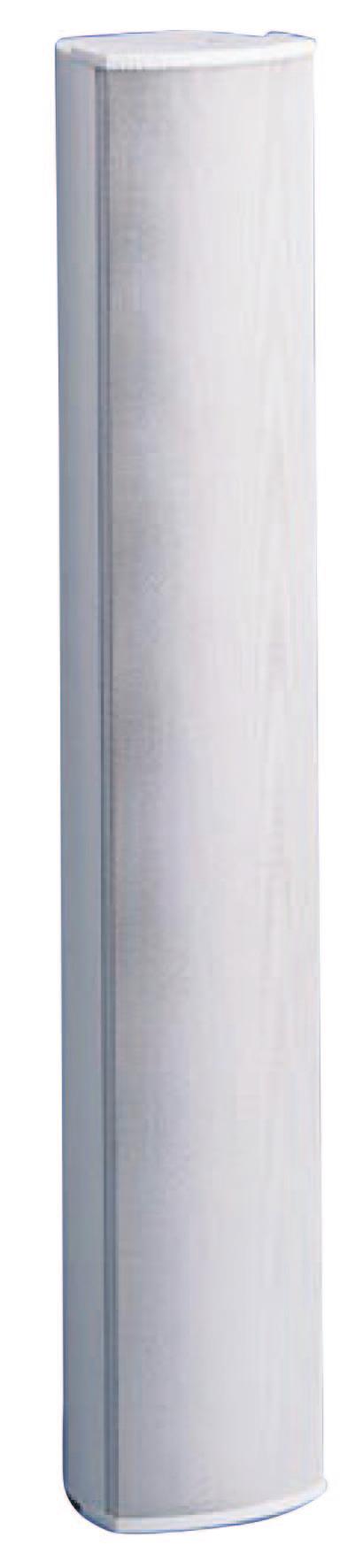 Public Address - Voice Alarm MCS80/TC Metal Column ELECTRICAL Rated power, Watts: 80 Tappings 100 volt line, Watts: 80/40/20/10 Transformer Impedance, Ohms, 100V: 125/250/500/1k Tappings 70.