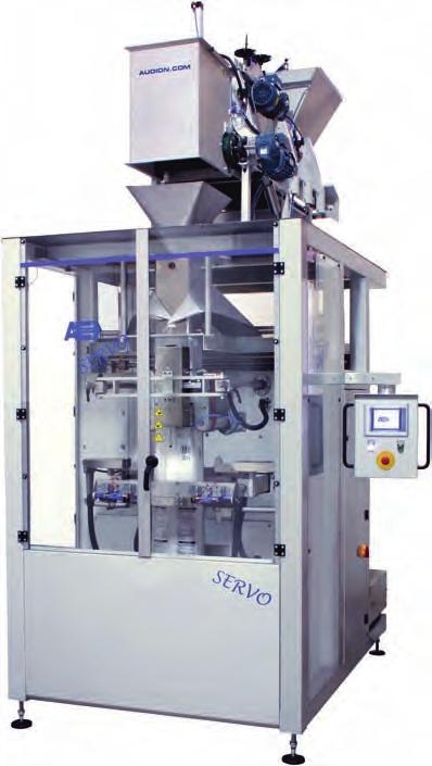 AUTOMATIC PACKAGING MACHINES 51 AVM 550 Impulse Servo The AVM 550 impulse SERVO is Audion s largest fully automatic vertical form, fill and seal machine.