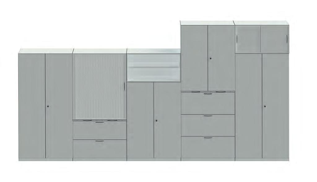 he modular cabinet system of hera Modular cabinet program with: widths: mm, 8mm, mm, mm depths: mm, mm, 6mm heights: OH = mm, OH = 7mm, OH = 6mm, OH = 6mm, OH = mm 68mm (6OH) 6mm (OH) mm 6mm Cabinet