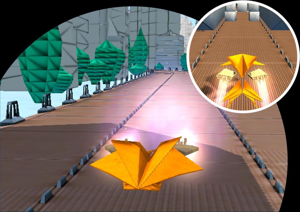 Case Studies 12 Origami VR Game TECHNOLOGIES: Origami Race is a runner game for HTC Viv.