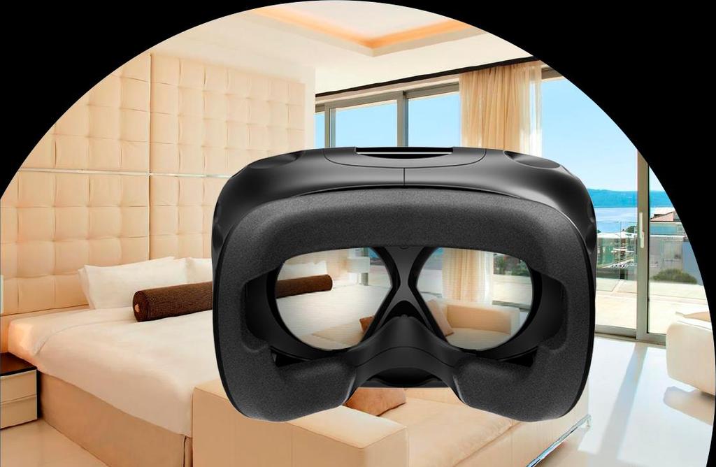 Case Studies 13 VR Hotel TECHNOLOGIES: The VR Hotel app was developed by our team for HTC Vive VR headset to showcase cozy rest zones in an interactive virtual environment.
