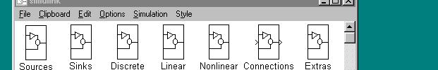 Step : Invoking SIMULINK Enter the command simulink in the MATLAB command window and the simulink window appears as in the following figure.