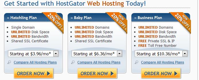 Click View Webhosting Plans Step 3 Select