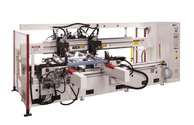 through-feed machine (optional) BD-smart Drilling machine; double-sided automatic