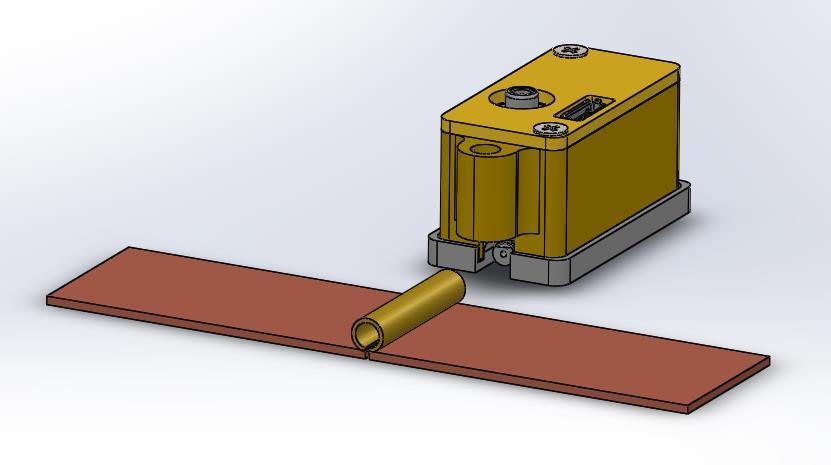 cylinder on your prepared footprint Fig.