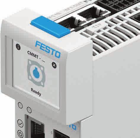 Ethernet-based communication 1 servo drive for many fieldbuses Easily integrated into automation solutions with controllers from Siemens, Rockwell, Beckhoff and others Operator unit CDSB Control