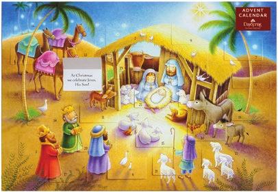 focus on Jesus this Christmas season. Scripture from NCV & ICB. 12½" x 8½" Item# 79994 $2.
