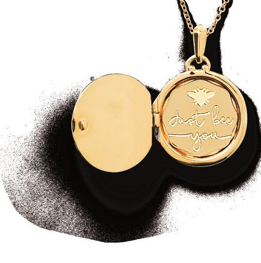 The locket opens to reveal a powerful