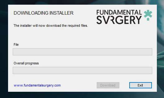 Downloads. 2. You will next see the installer download window and will be asked to download required components. Click OK. 1.