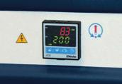 3.400 watt and electronic temperature control from control panel.