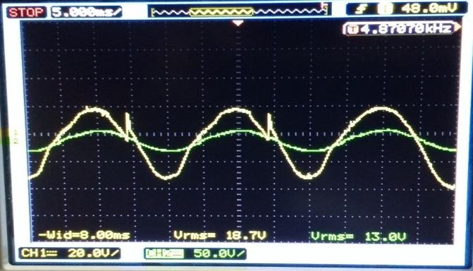 The switching pulses were developed using PIC 16F877A and driver IC used is TLP250.