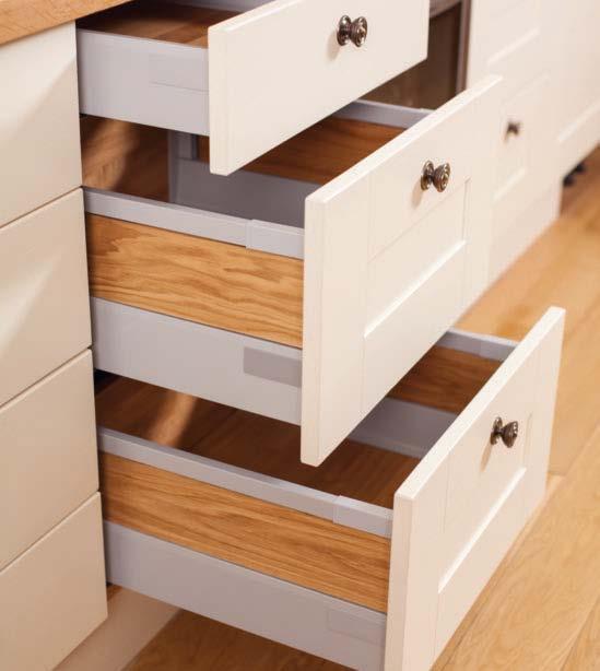 Drawers For a fantastic combination of natural appeal and modern technology, look no further than the WEX Trade drawer range.