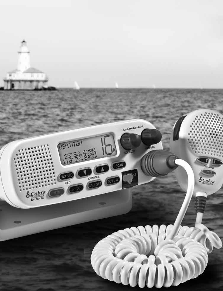 Introduction Our Thanks To You Owner s Manual Thank you for purchasing a CobraMarine VHF radio. Properly used, this Cobra product will give you many years of reliable service.