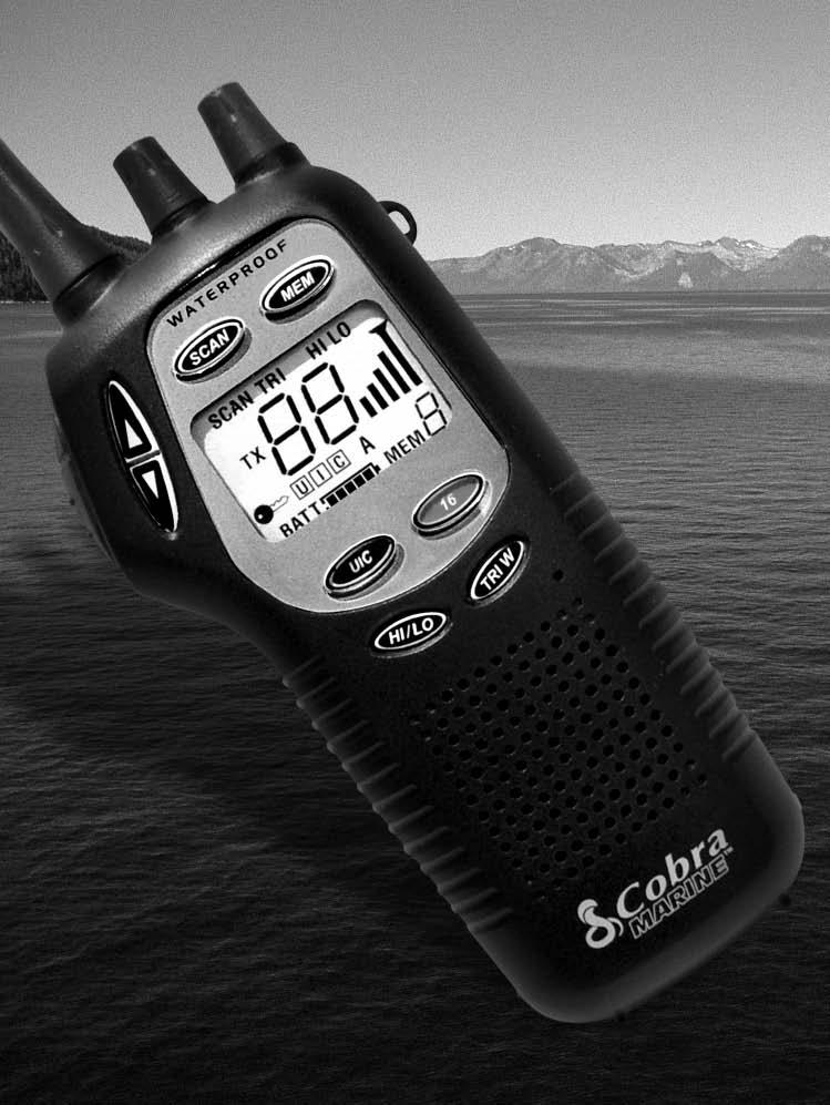 Introduction Our Thanks to You and Customer Assistance Thank you for purchasing a CobraMarine VHF radio. Properly used, this product will give you many years of reliable service.