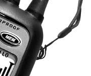 use the radio. Radio Wrist Strap Drop-In Battery Charger* Install Antenna 1.