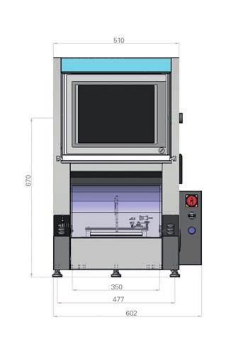 58 in) Machine data Dimensions (see drawing) Overall weight 135 kg (300 lb) Power supply 230V AC, 50 Hz Belt drive Tangential from below Tangential from below with flat belt 1) with round belt Drive