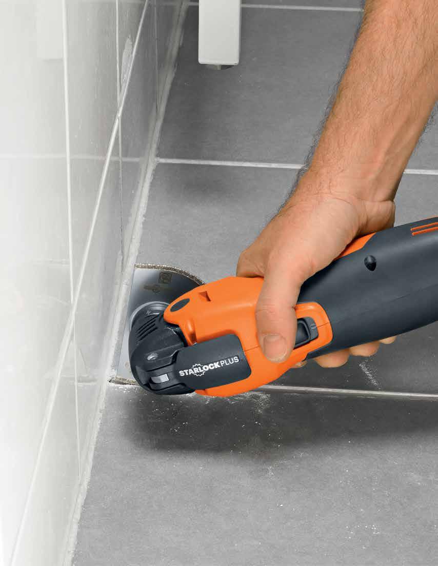 REMOVING GROUT AND RASPING ACCESSORIES FEIN accessories for removing grout and rasping.