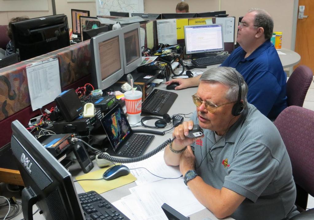Amateur Radio Provides Voice AND Data Communications When most people think
