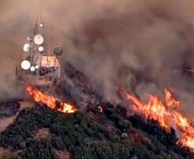 Crystal Peak North Tower When All Else Fails 2016 Loma Fire Commercial