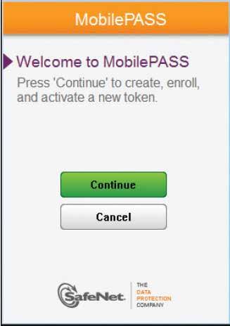 Step 3: Activate Your MobilePASS Token Depending on the operating system on