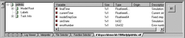 Appendices Appendix 1: ControlDesk controlbars Navigator: ControlDesk provides different Navigator views to structure the functions for managing the platform, handling files, building instrument