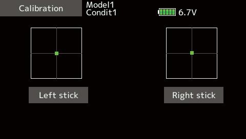 arise after prolonged use. Stick mode Mode 1-4 can be chosen.