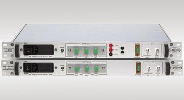 microwave photonic systems optical link systems OFW-3478 GPS/Inmarsat Fiber Optic Antenna Link Designed to perform E/O and O/E conversion of RF satellite downlink signals over a range of 1.0 GHz to 2.