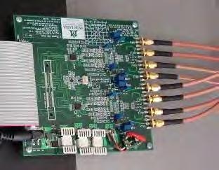 28 Figure 3.4 The custom 8-channel ADC board designed at Montana State University.
