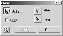 Autodesk Inventor R10 Fundamentals Move The Move tool launches this dialog box. Exercise 6-3: Move and ex6-2.