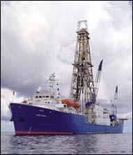 JOIDES Resolution Scientific core drilling vessel Owned 50/50 with Transocean Inc. On contract with DGH India for work offshore India for approx.