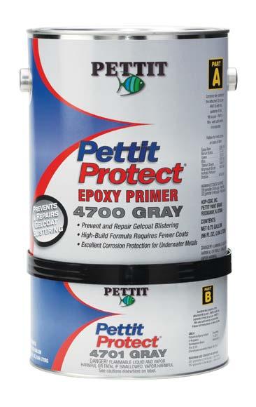 Applying Pettit Protect to Underwater Metals Bare Steel Sandblast to SSPC-SP 6 Commercial blast, blow off residue with clean, compressed air, and immediately apply three coats* of Pettit Protect
