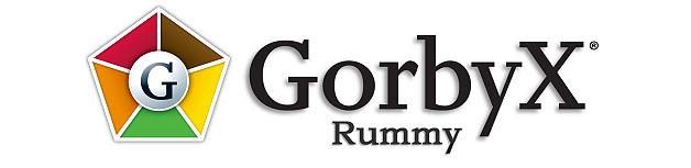 GorbyX Rummy is a unique variation of Rummy card games using the invented five suited GorbyX playing cards where each suit represents one of the commonly recognized food groups such as vegetables,