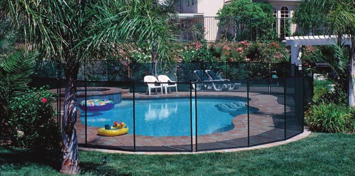 PROTECT-A-POOL INGROUND REMOVABLE SAFETY FENCE