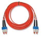 FLine FLine patch cords GigaLine DX 00, 00, 6 Ready-made fibre optical duplex cables for patch field and workplace cabling Type: KL-J-V(ZN)H Sheath material: halogen-free, flame-retardant compound