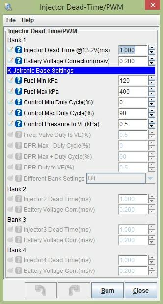 13 FrankenCIS The starting point for the settings above can be adjusted to suit your installation The kpa to VE factor. how m any kpa to 1 point (0.1%) of VE.