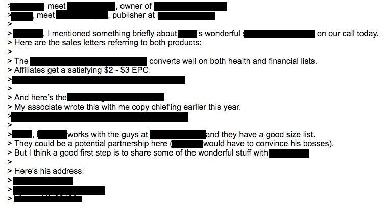 The One Where I Send Free Stuff This is another one where I play JV broker on top of being the guy who wrote the copy.