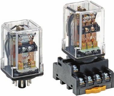 Compact Power Relays MK CSM_MK_DS_E A Wide Variation of Octal Pin Power Relays Encased Relays unified to an AC rating (/ VAC at /Hz and / VAC at / Hz). Easy to install, wire, and use.