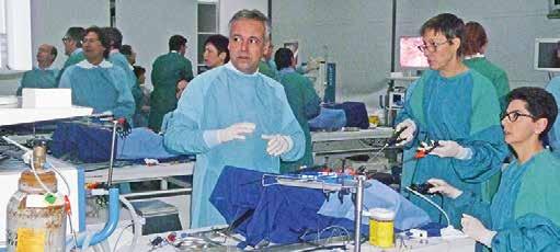 anastomosis Full equipment and more than one expert for every two operation tables Video presentation and discussion of specific