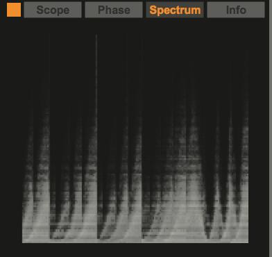Try to play a single sinewave, then activate the 'Width' effect in the Audio FX panel and play with the