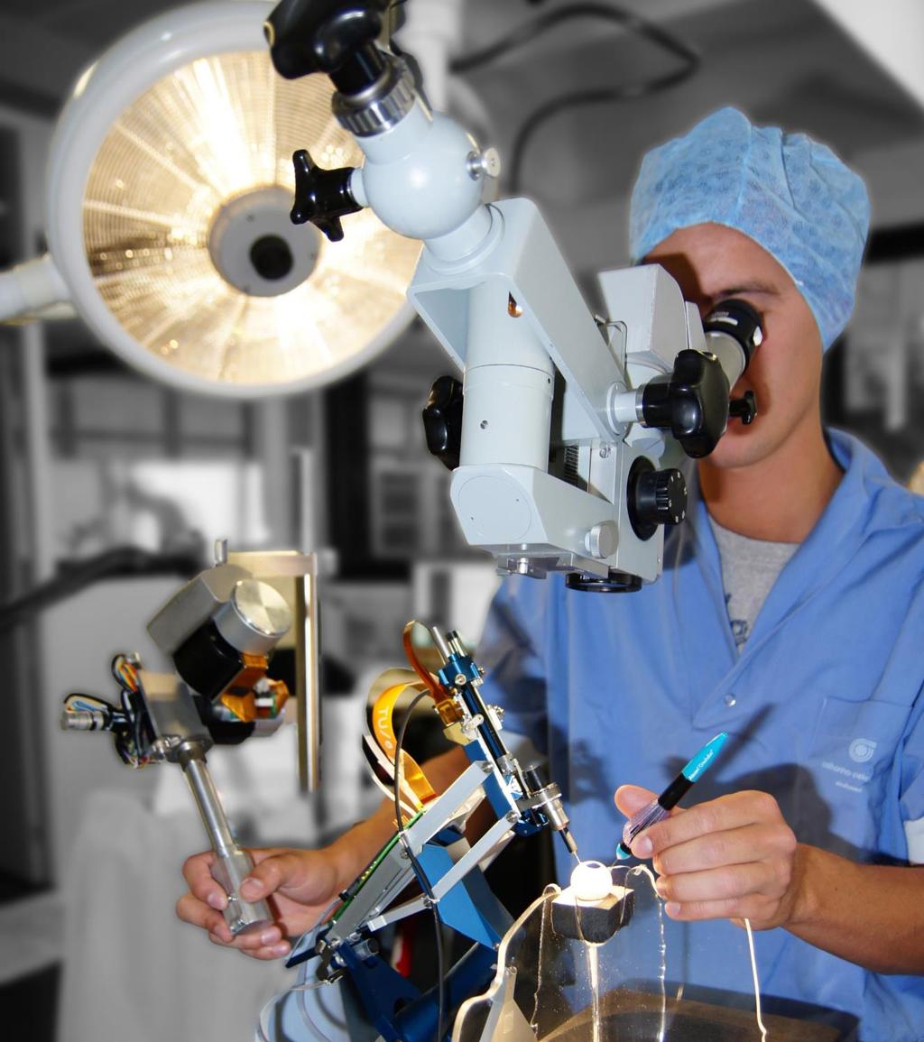 MICROSURGERY ROBOTS Cure robots from Brainport Eindhoven assist surgeons in performing operations that require