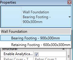 STRUCTURE TAB Choose WALL (on Foundation panel) In the Properties tray click on the Type Selector Select
