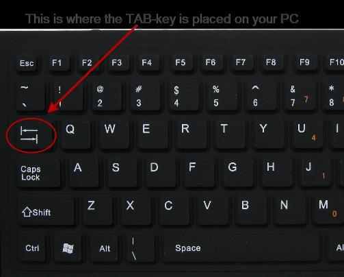 Use the Tab-key when selecting otherwise it may be very difficult. TIP!
